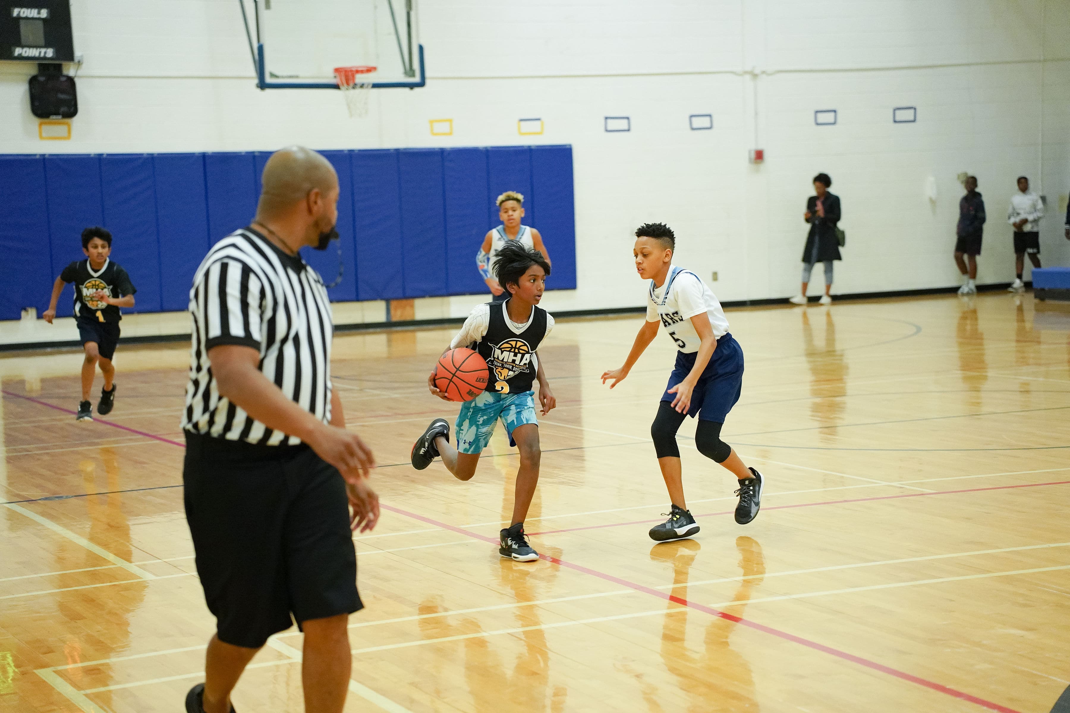 Mindful Hoops Academy team competition